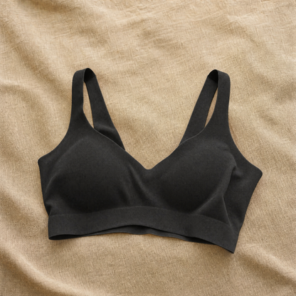 L’Essentielle, brassière sans armatures – coloris noir